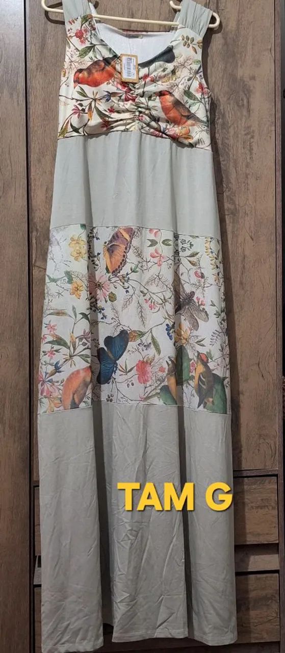 Vestido longo novo tam G - Foto 4
