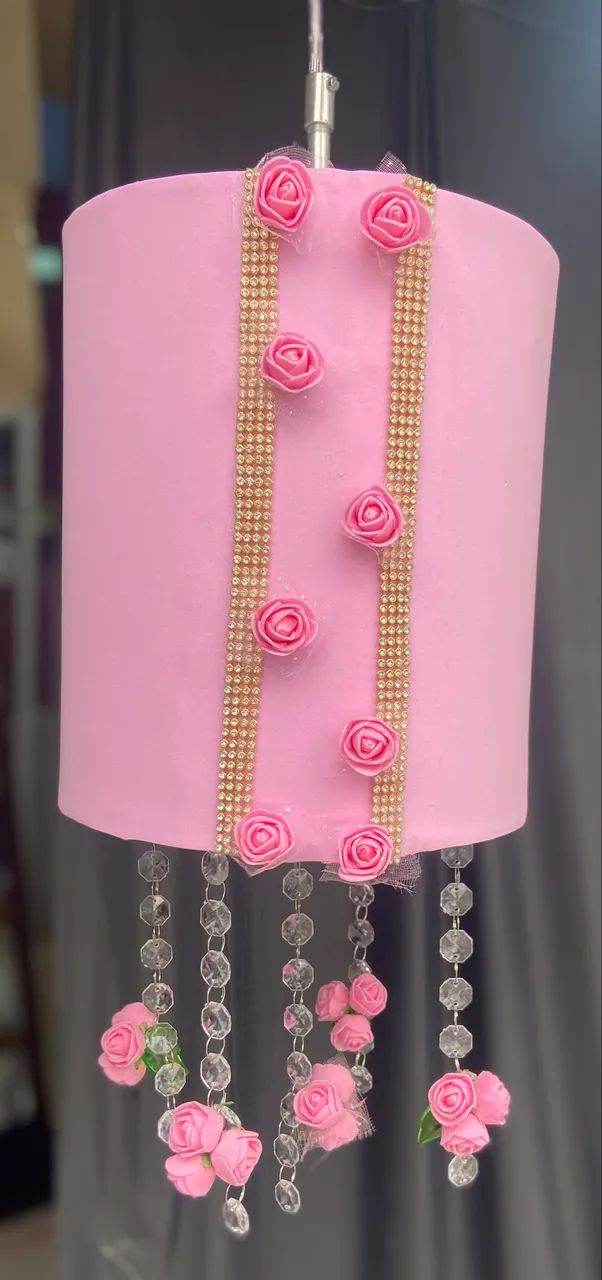 Pendente Rosa com flor - Foto 2