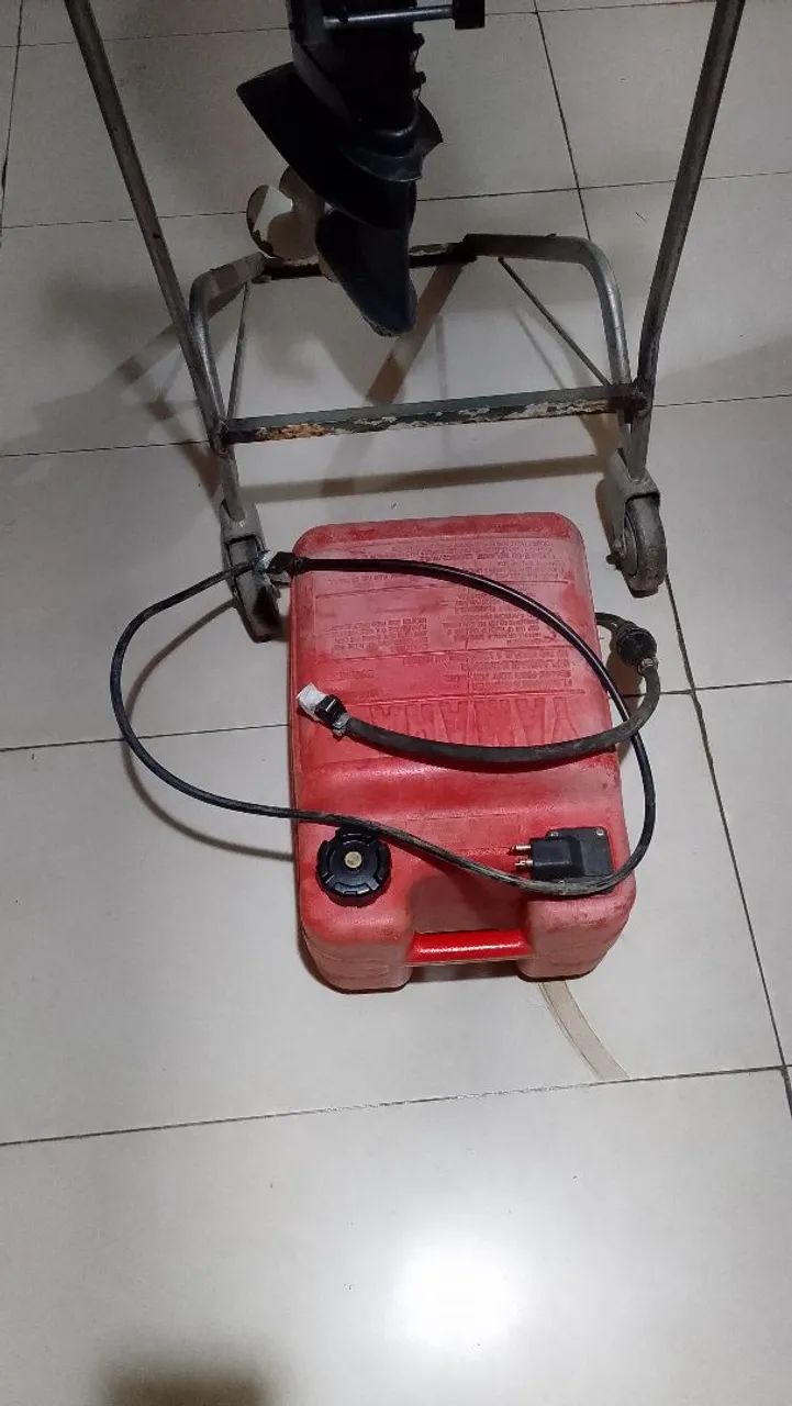 Motor de popa hiamaha 15 hp - Foto 5