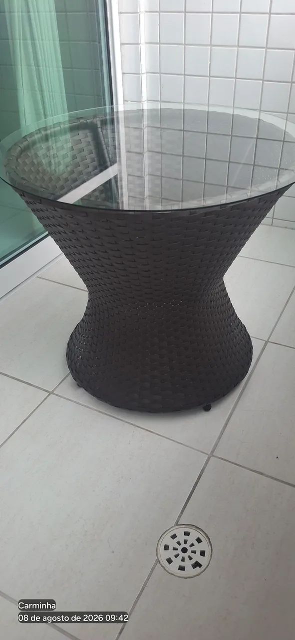 Mesa de vime 65x70
