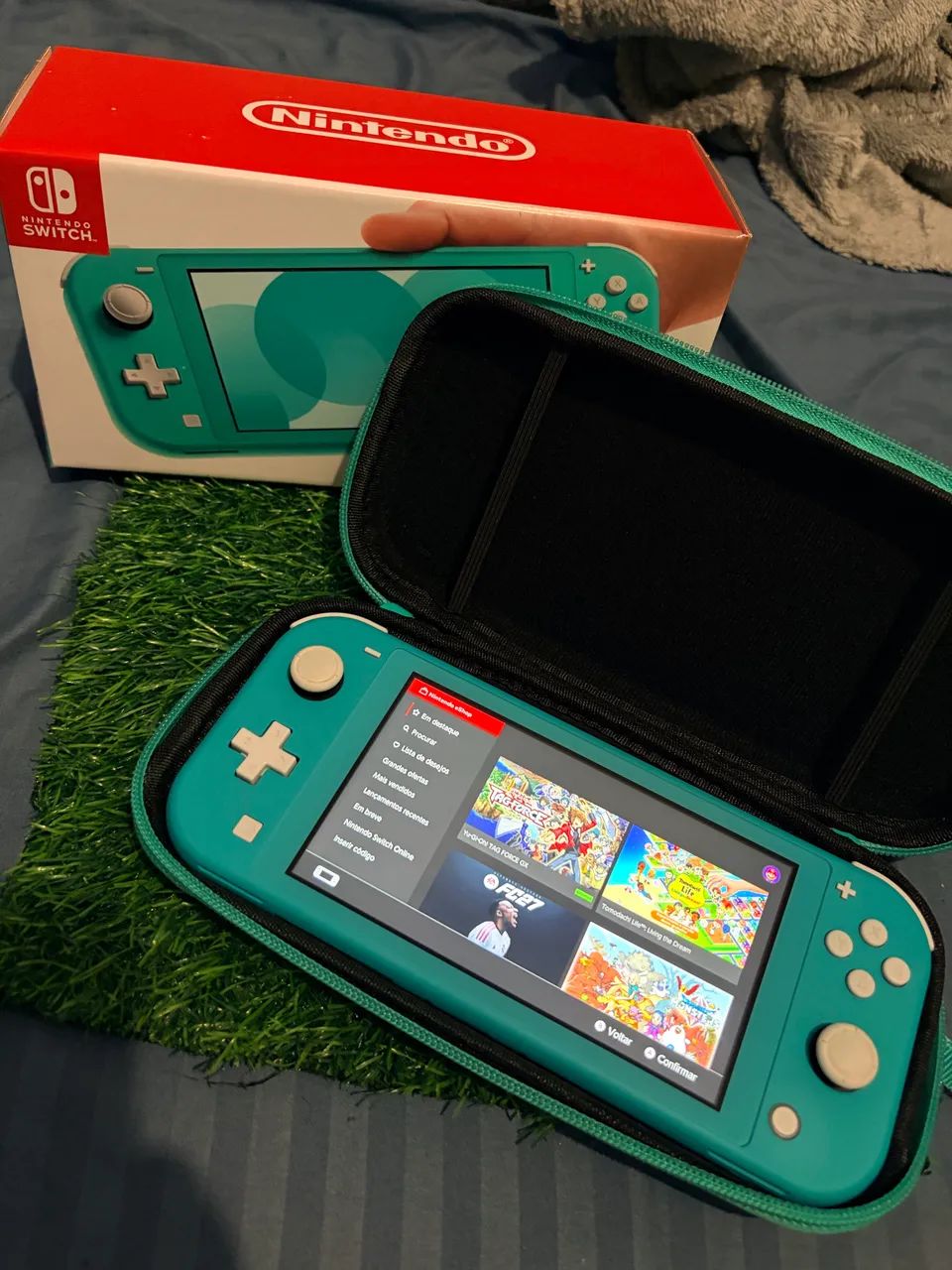 Nintendo Switch Lite - Azul Turquesa 32GB