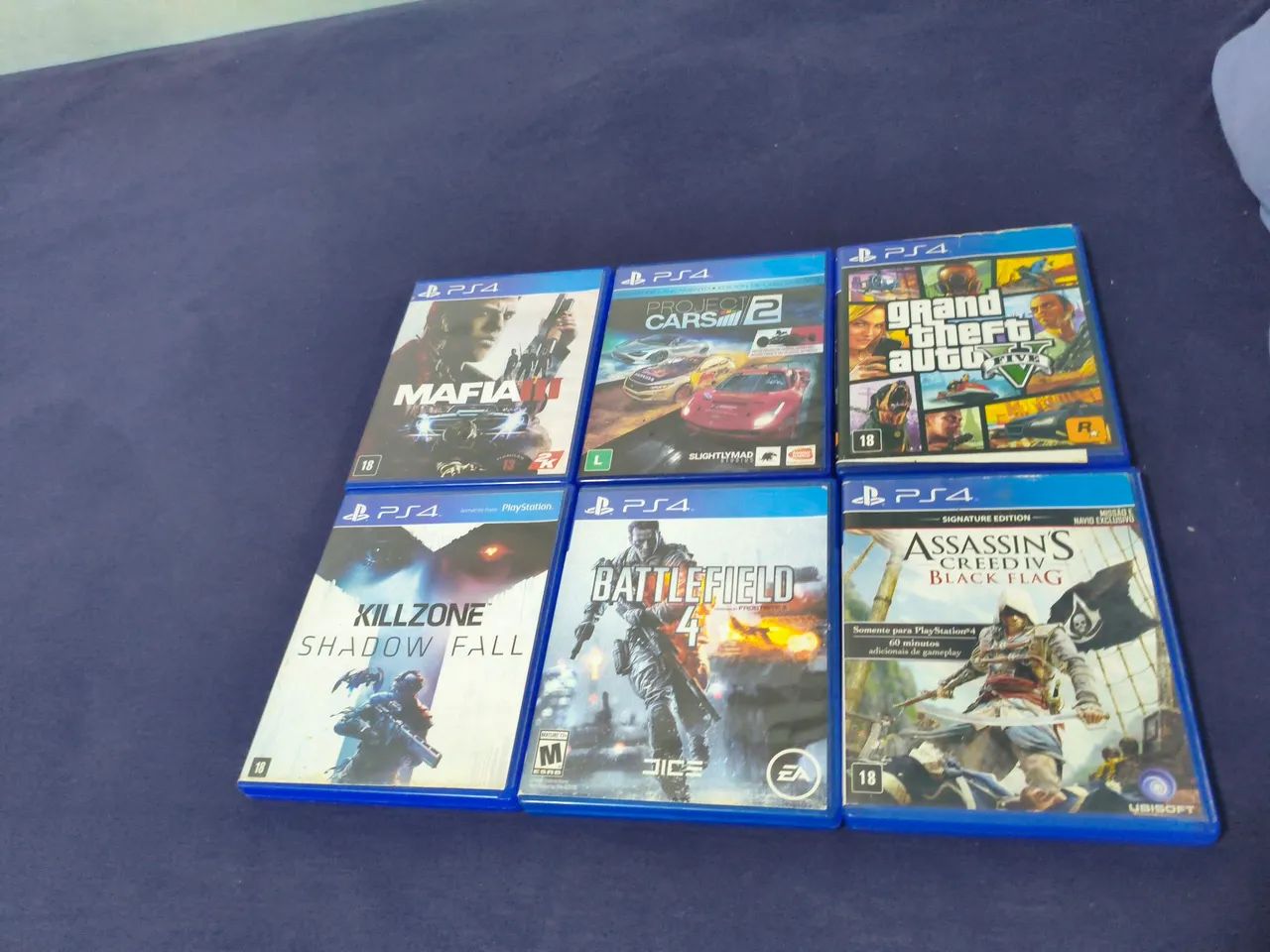 Jogos de PS4, "pode comprar separado" valor negociável.
