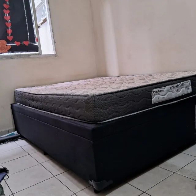 Cama box baú casal +colchão  - Foto 3