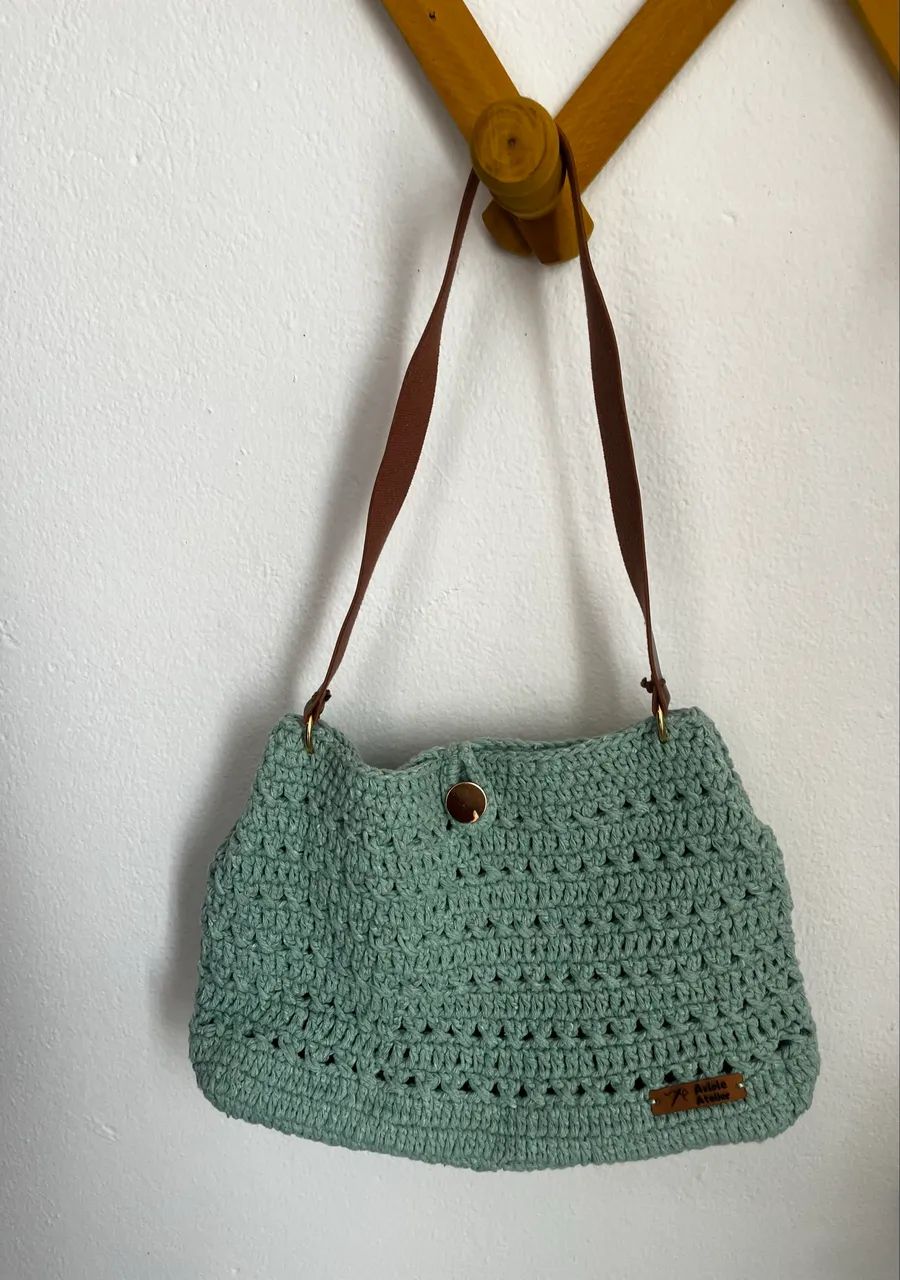 Bolsa em crochê 