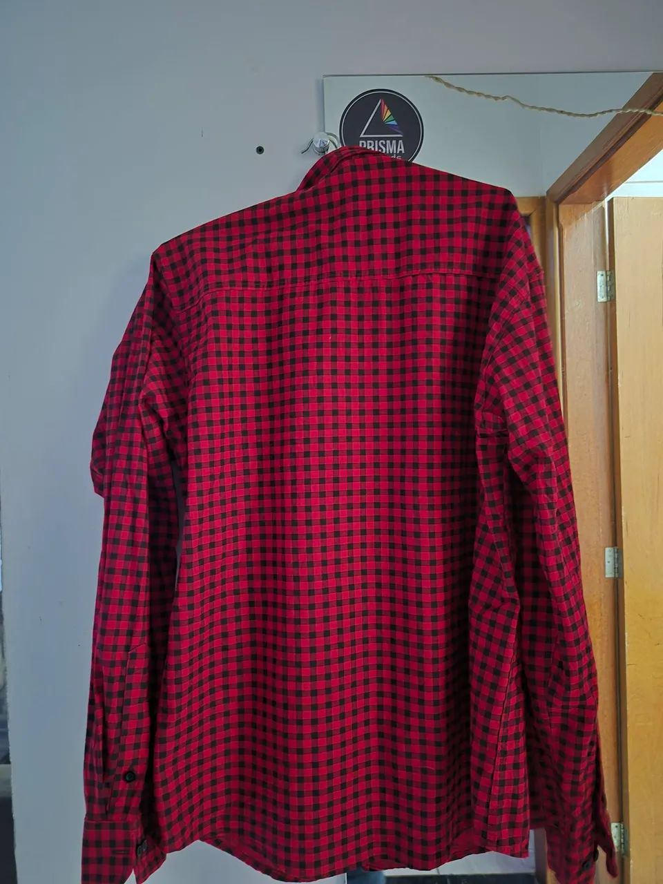 CAMISA XADREZ VERMELHA - Foto 4