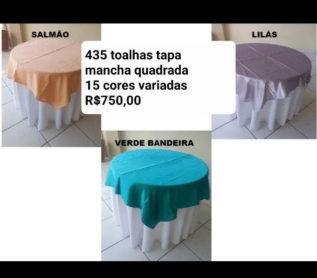 Toalhas de mesa para festa