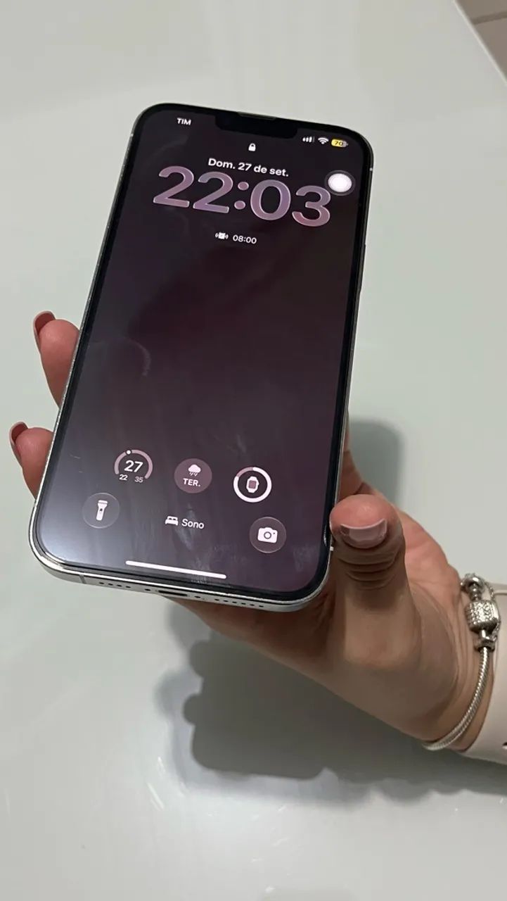 iPhone 13 pro max 256g Branco  - Foto 3