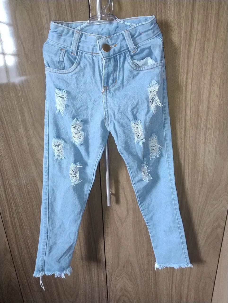 Calça jeans infantil Tam 06