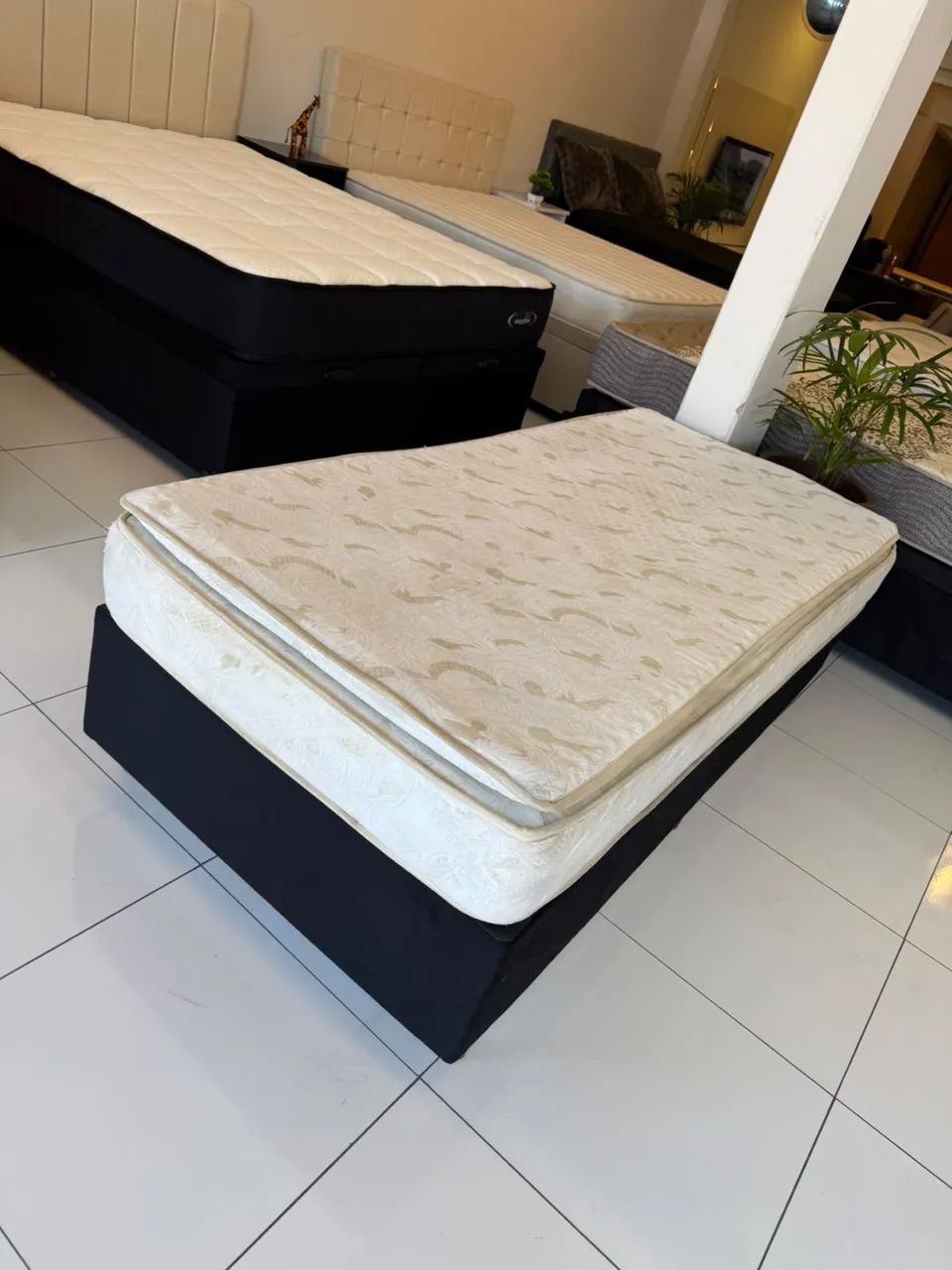 Cama Box Solteiro Firme USADA - ENTREGO  - Foto 2