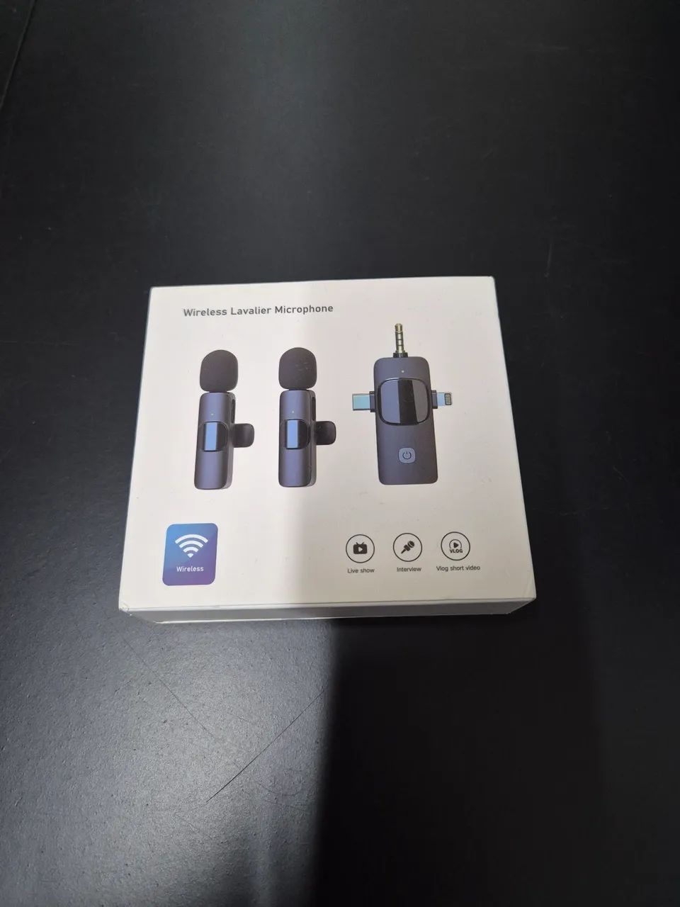 Microfone wireless lapela novo sem uso - Foto 5