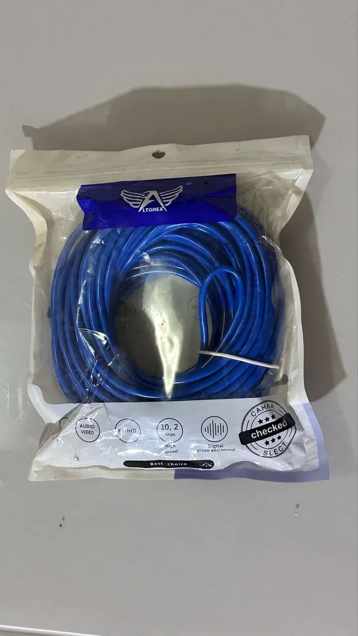 Cabo de Internet Novo