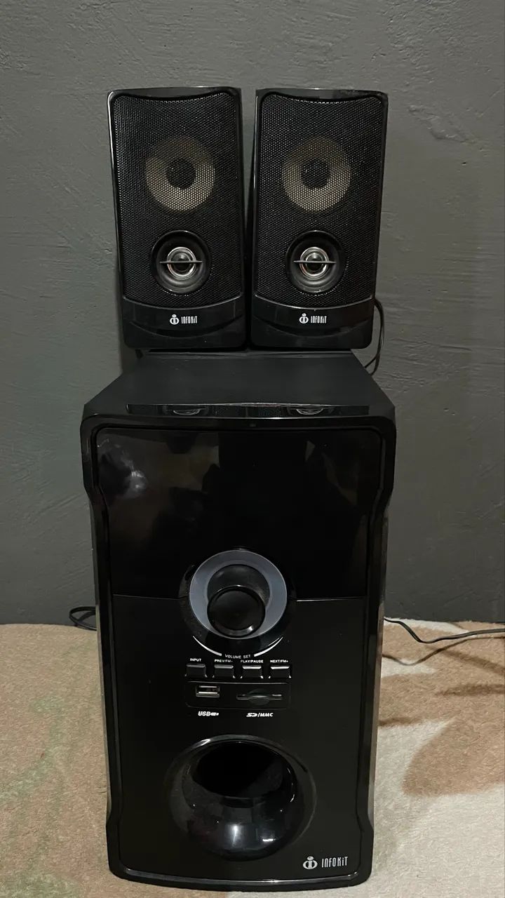 Caixa de Som Speakers Bluetooth com Subwoofer VM-X2151