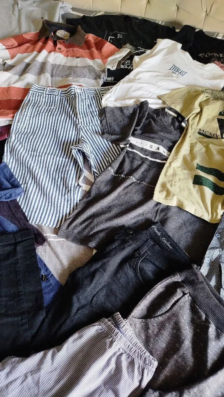Combo roupa masculina - P e M  - Foto 4