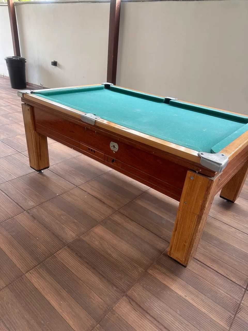 Mesa de sinuca tampo de ardósia  - Foto 4