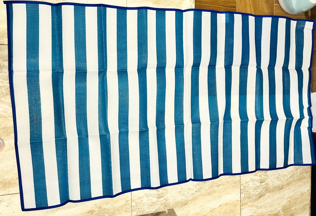 Esteira de praia listrada  - Foto 3