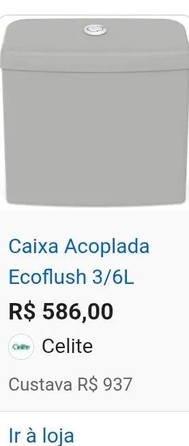 Caixa para vaso de luxo celite cinza. - Foto 4