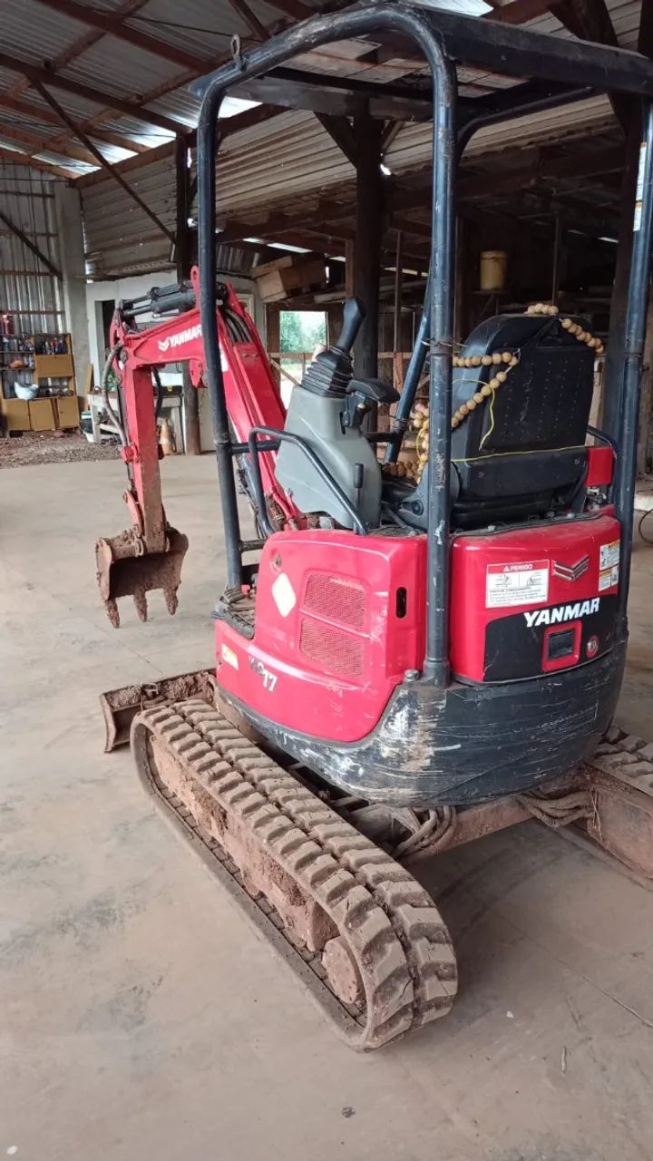 Mini Escavadeira Yanmar vio 17 ano 2018 com 6.200 horas - Foto 3