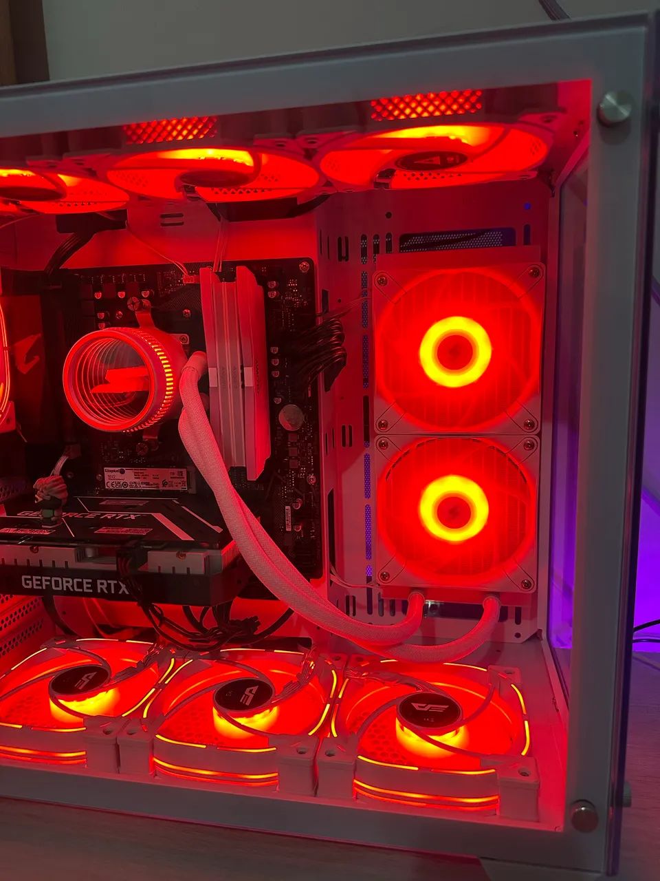 Water cooler Superframe isengard 240mm Branco Amd e Intel - Foto 4