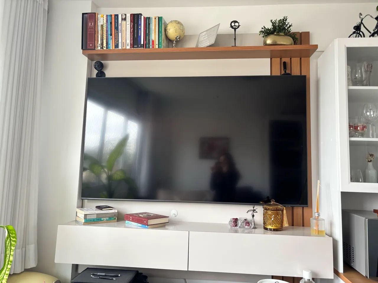 Smart TV 4K LG QNED 65? Polegadas Processador AI A7 Gen 8, Super Upscaling