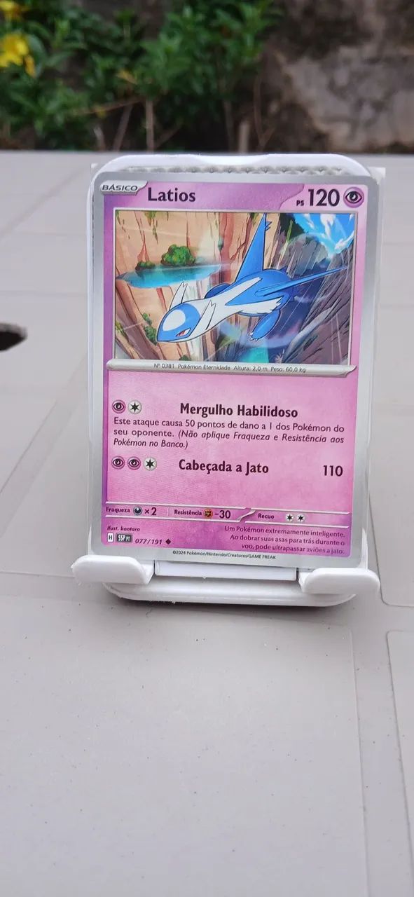 Carta Pokemon Latios - Foto 3