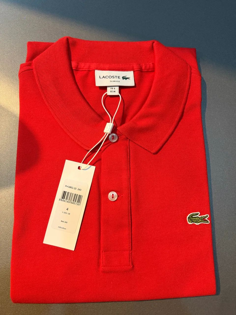 Polo Lacoste original TAM M slim fit 