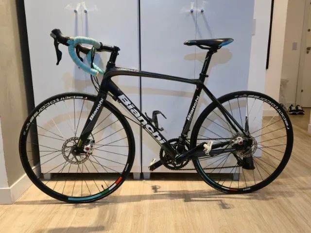 Bicicleta Bianchi Impulso 105 Disc 2016 - Tamanho 55 - Ciclismo