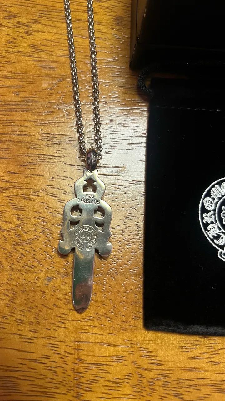 Corrente Chrome Hearts espada - Foto 2
