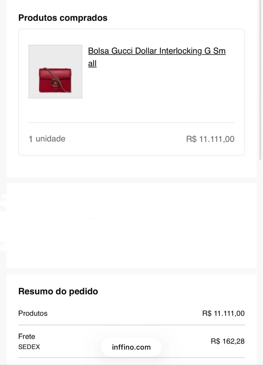 Bolsa Gucci Dollar Interlocking G Small - Foto 4