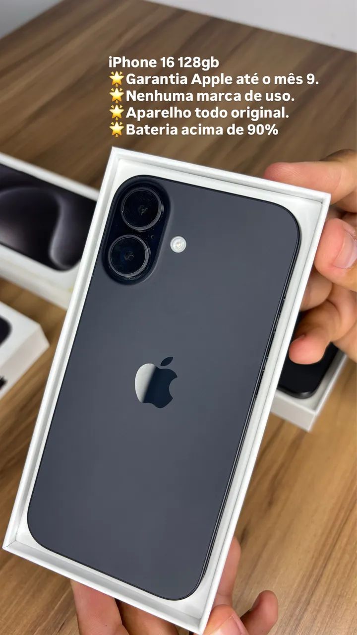 iPhone 16 128gb na garantia Apple  - Foto 3