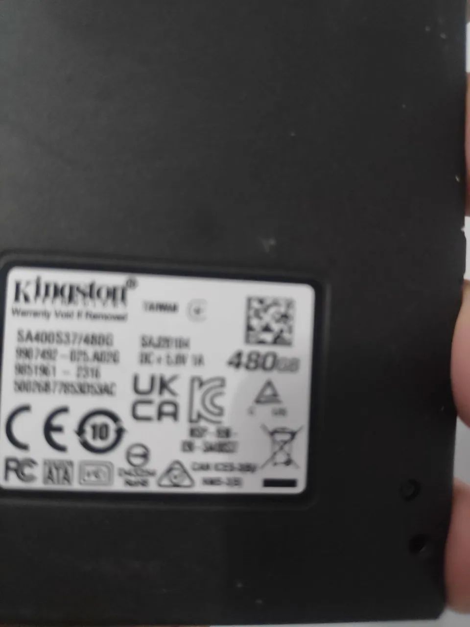 SSD sata kingston 480gb - Foto 2
