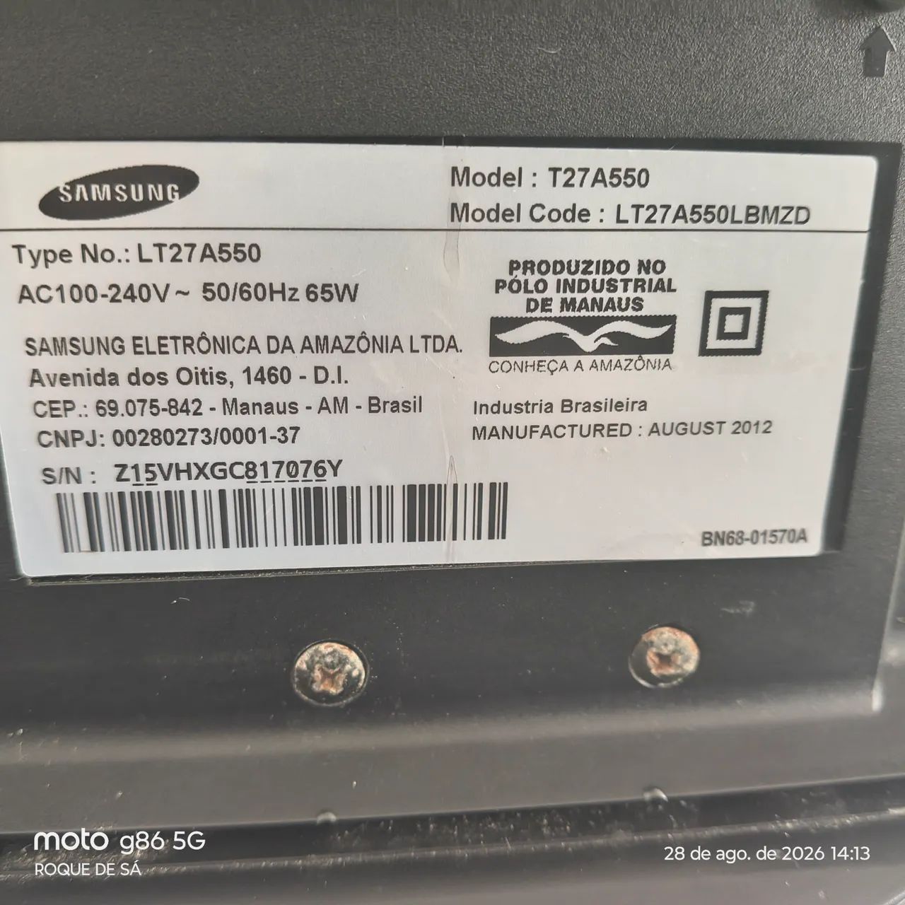 TV monitor Samsung 27 polegadas - Foto 4