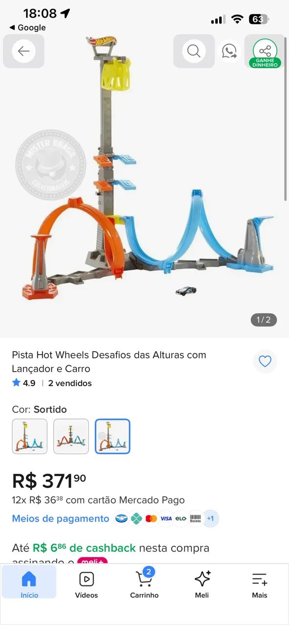 Pista Hot Weels