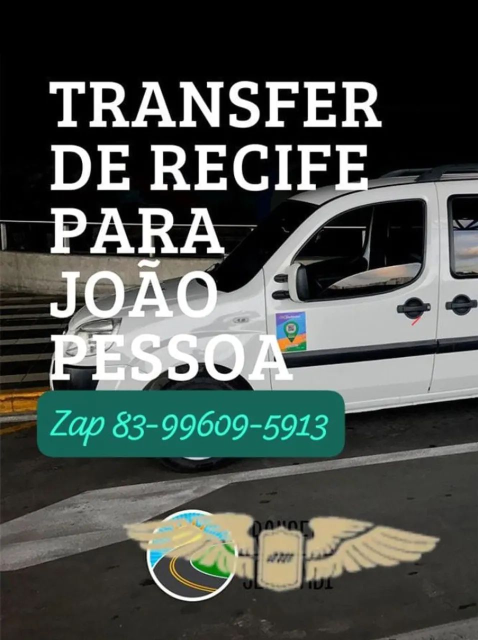 Transfer/Translado entre Aeroportos -JPA/REC.