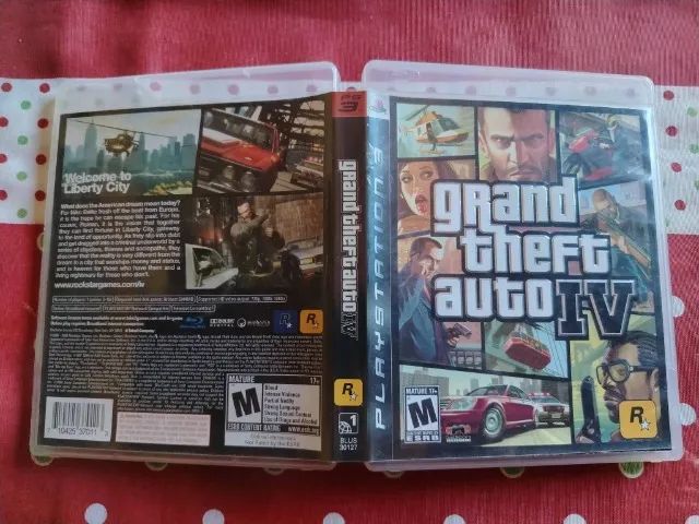 GTA 4 Completo com Mapa Para Paystation 3