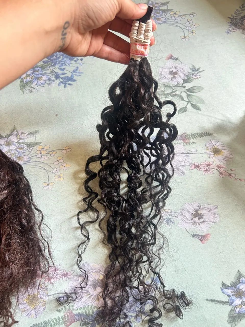 Vendo cabelo humano cacheado  - Foto 3