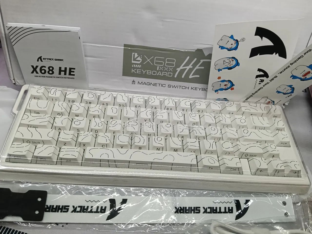 Teclado magnético attack shark 
