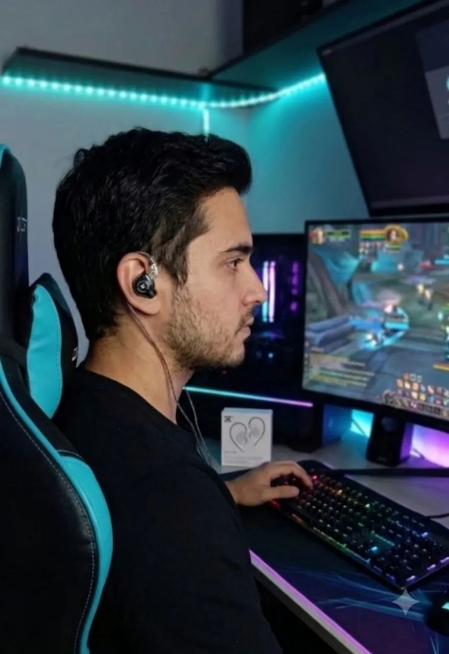 Fones KZ Edx Pro X com Mic e sem Mic - Foto 3