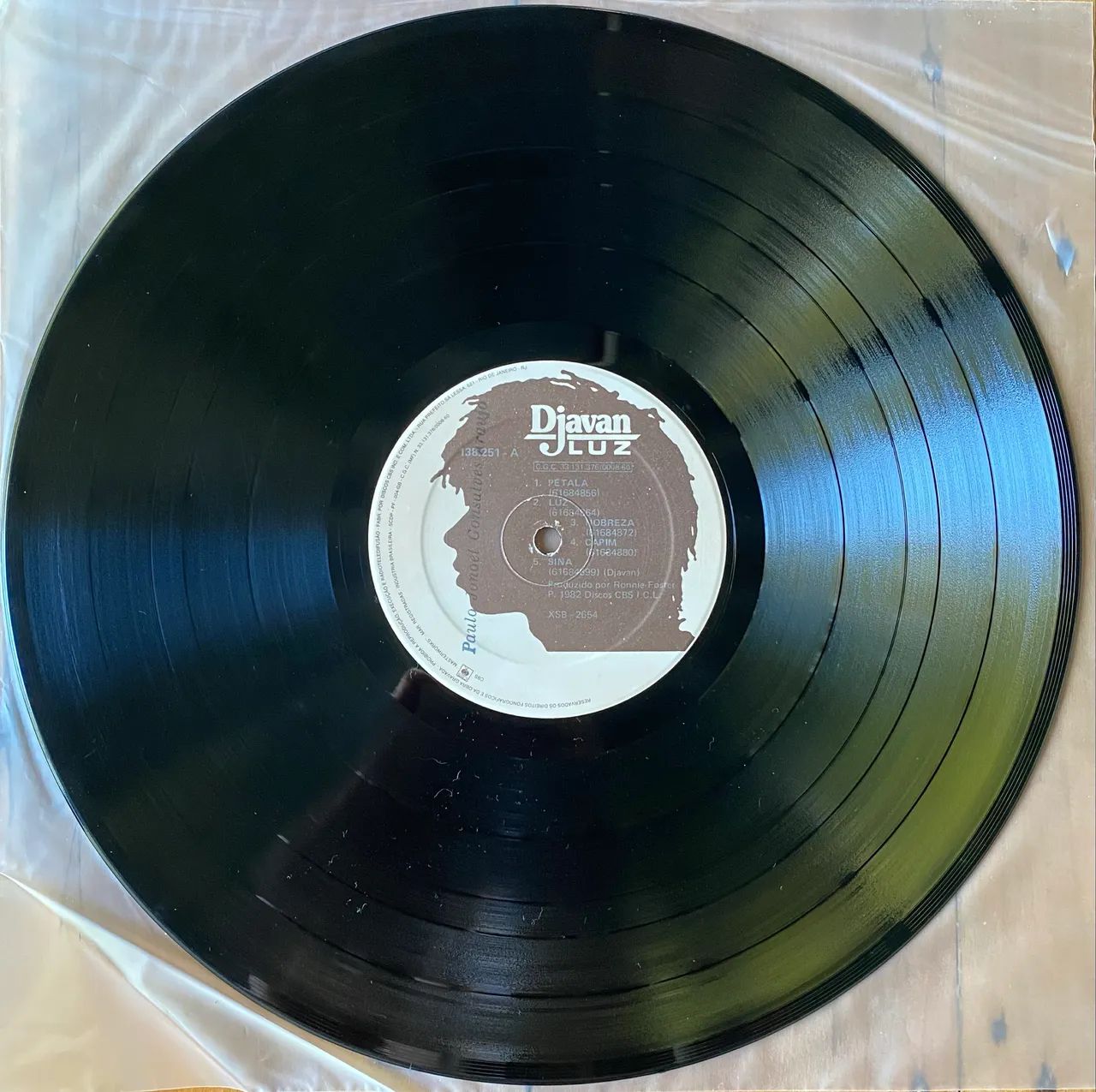 Disco de vinil (LP) Djavan - Luz - Foto 5