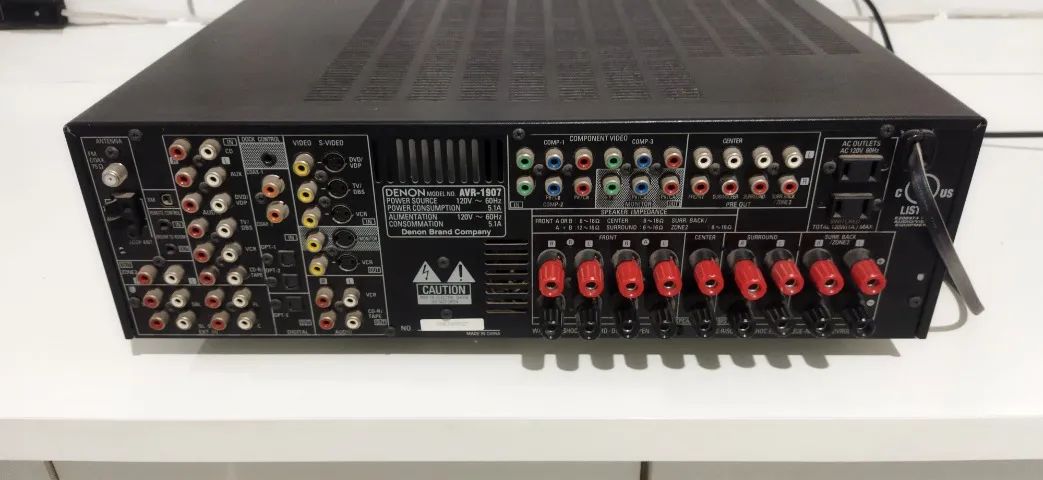 VENDA DE RECIVER MARCA DENON - Foto 2