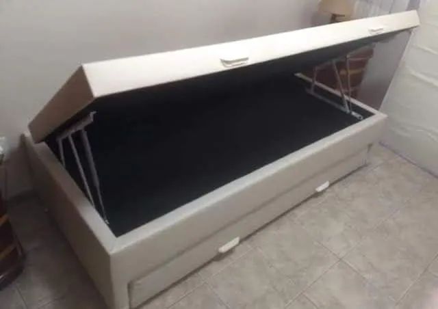 Preço de fábrica box solteiro baú com auxiliar  - Foto 4