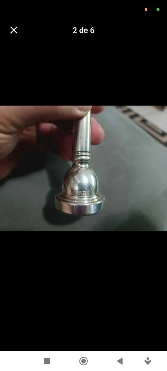 Bocal de trombone  - Foto 3