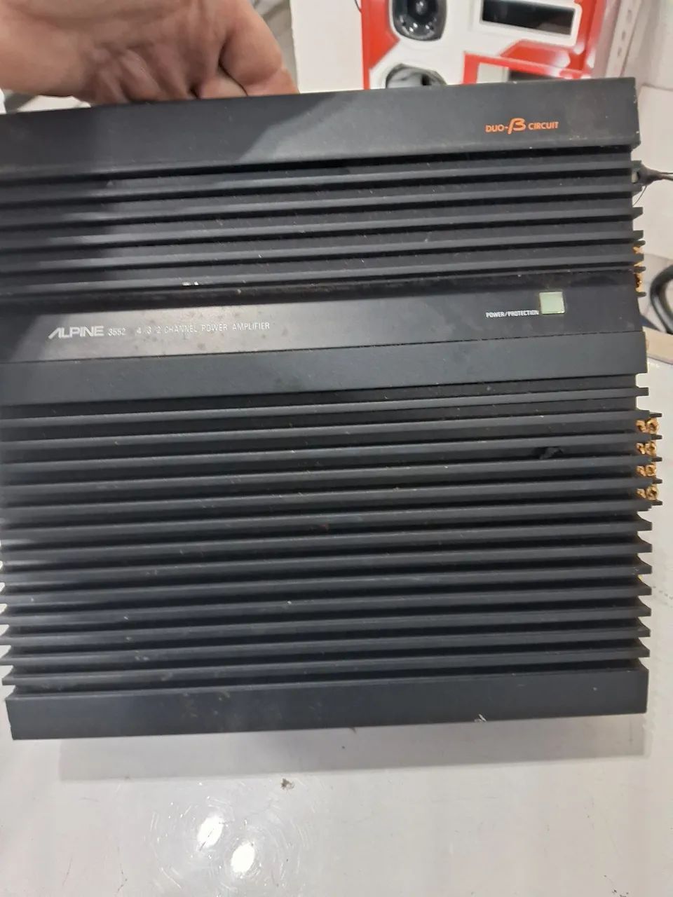 Amplificador alpine 4canais  - Foto 2