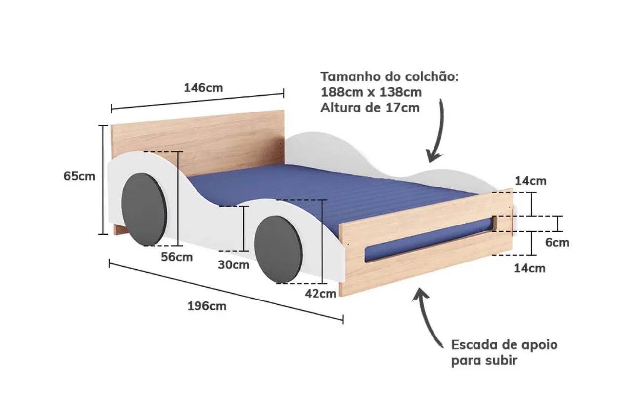 Vendo cama montessoriana casal - Foto 5