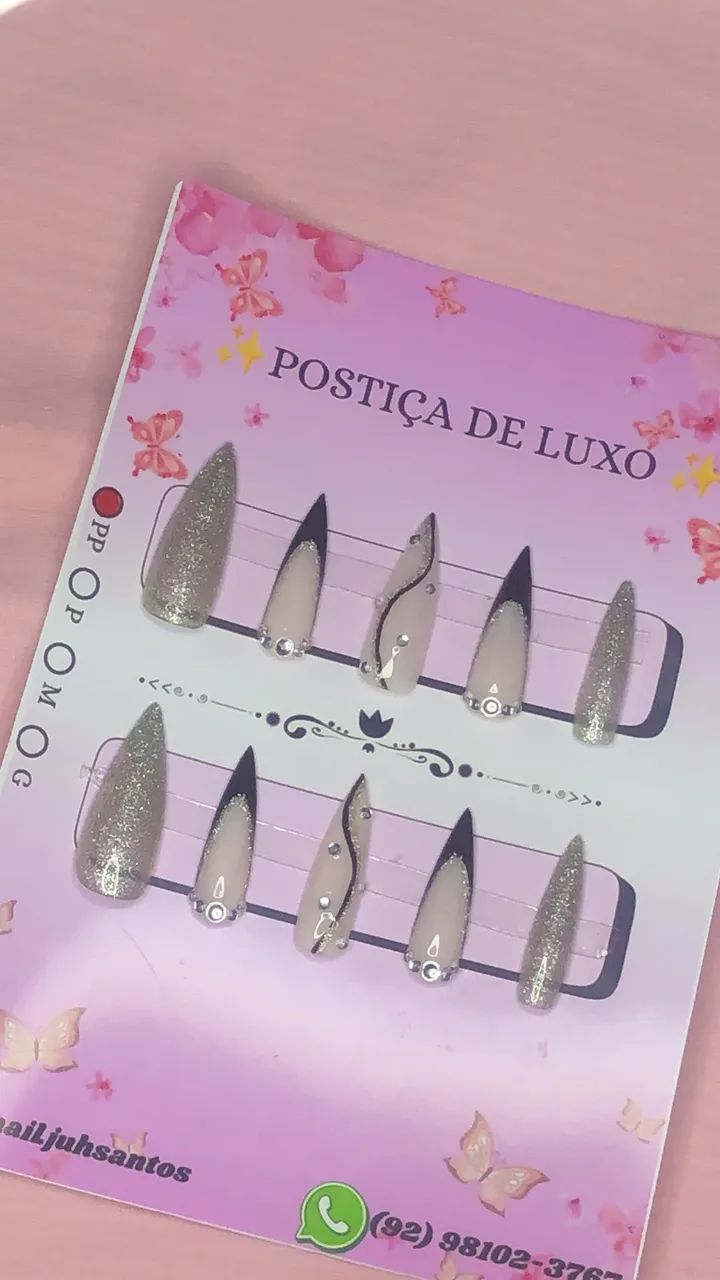 POSTIÇA DE LUXO~PRONTA ENTREGA  - Foto 5