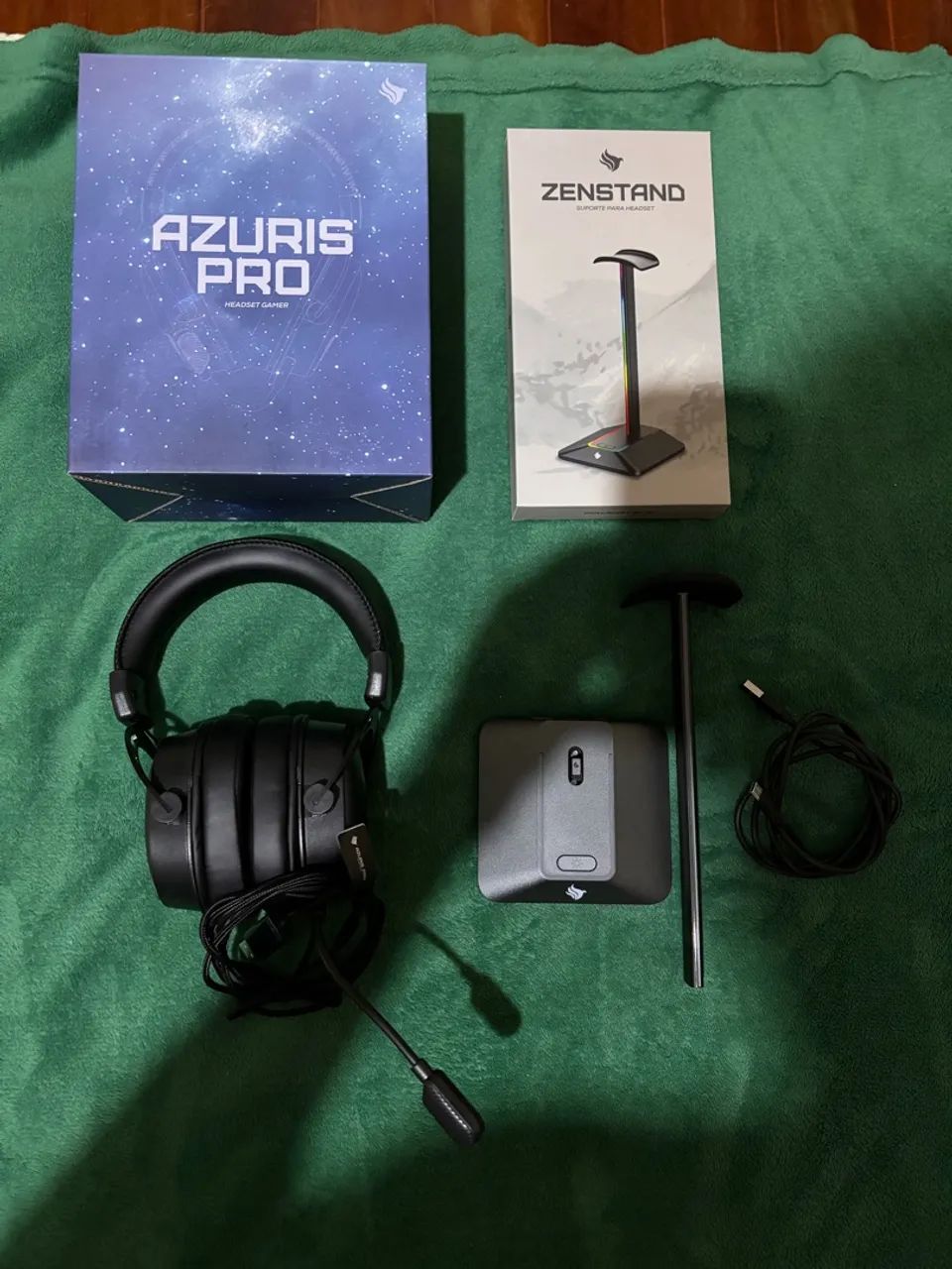 Headset azuris pro e suporte zenstand - Foto 2