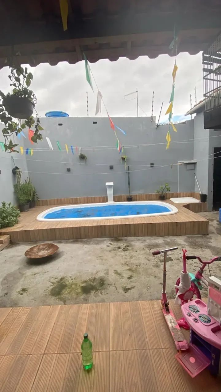 CASA DE 2/4 COM AREA GOUMET COM CHURRASQUEIRA E PISCINA - Foto 2