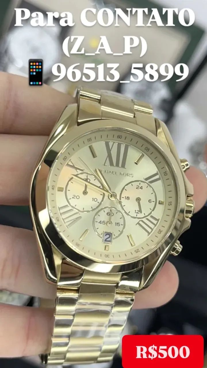Relógio MICHAEL KORS TODO DOURADO MULTIFUNCIONAL  - Foto 2