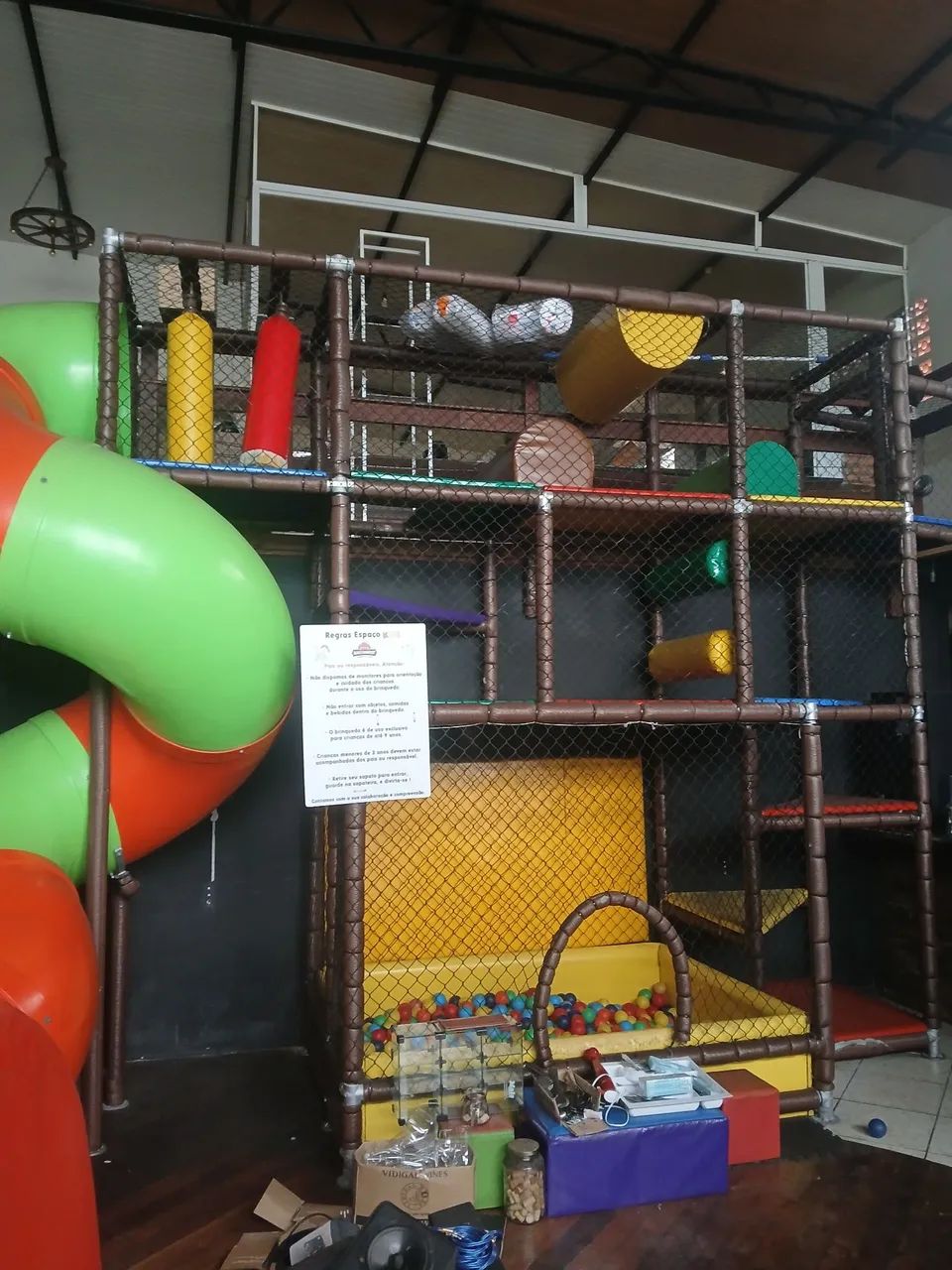 Espaço kids, Brinquedão.