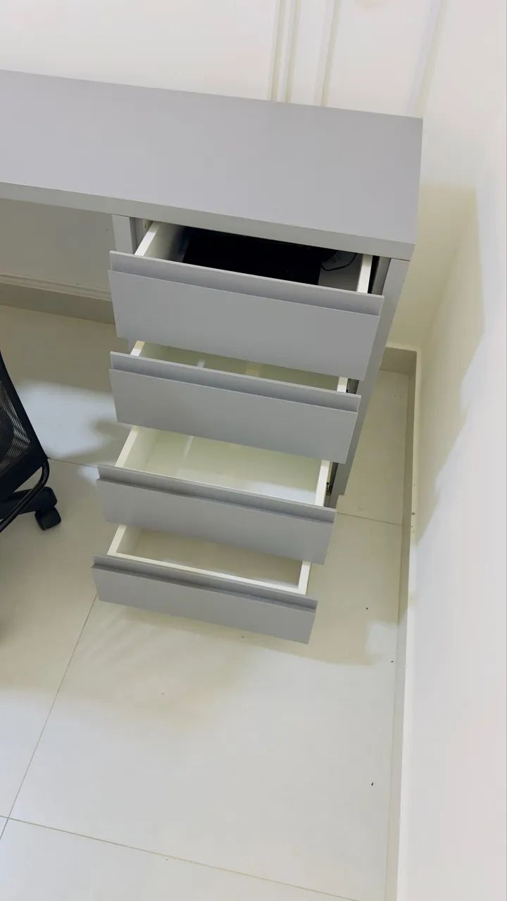 Mesa de canto em L para escritório - Foto 4
