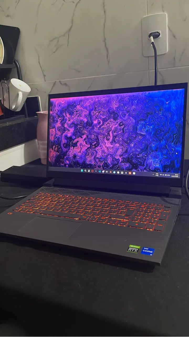 Notebook Gamer Dell G15 Intel Core i5 12ª geração NVIDIA RTX 3050 24gb de RAM - Foto 2